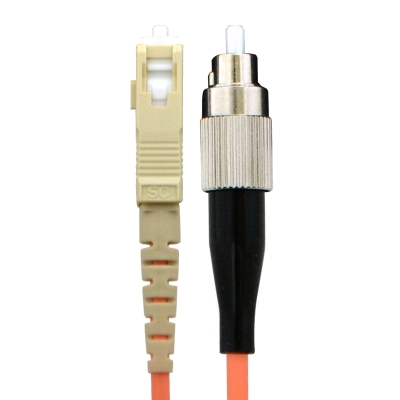 酷比客 L-Cubic LCCPMFSCFCOR-30M 多模单芯  公对公 橘（黄） 用于信号传输和数据传输电信网等 多模光纤跳线