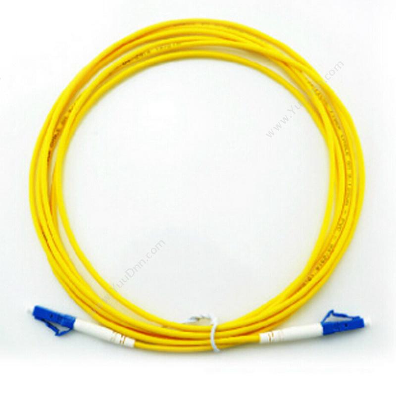 酷比客 L-Cubic LCCPSFLCLCYW-10M 单模光纤线 LC-LC 公对公 （黄） 铝箔袋包装 单模光纤跳线