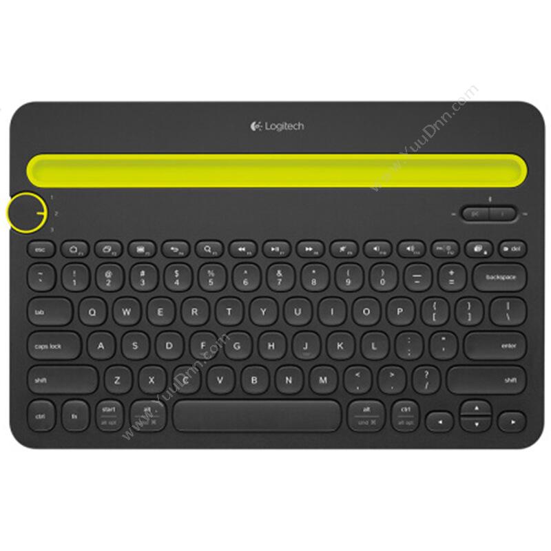 罗技 LogiK480 多功能蓝牙键盘 （黑）键盘