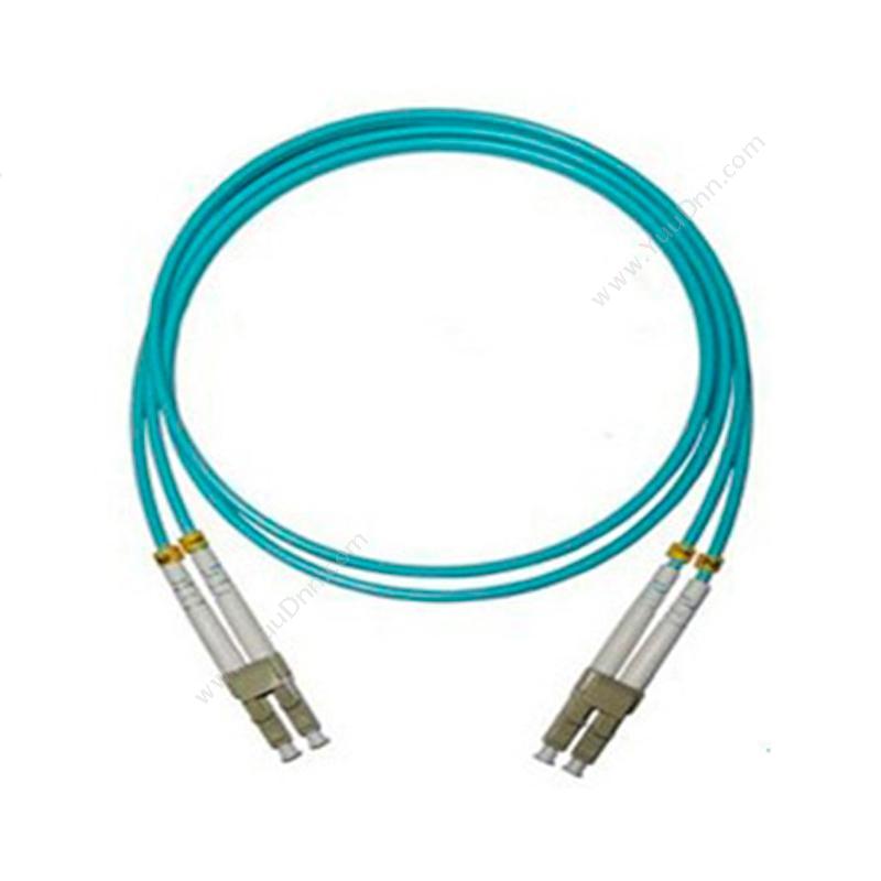 耐斯龙 NeceroCA052-45  线 LC(UPC)-LC(UPC) 电信工程级OM3万兆多模双芯 45米 （青）光纤跳线
