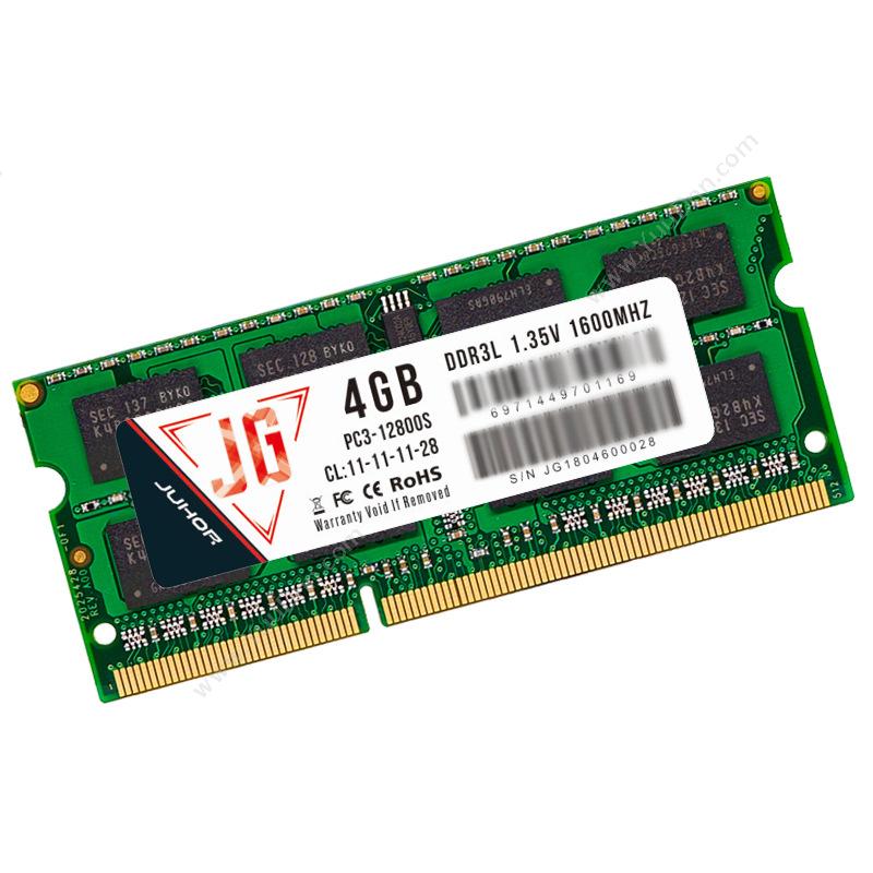 玖合 Juhor 精工系列 DDR3 PC 4G 1600L 内存