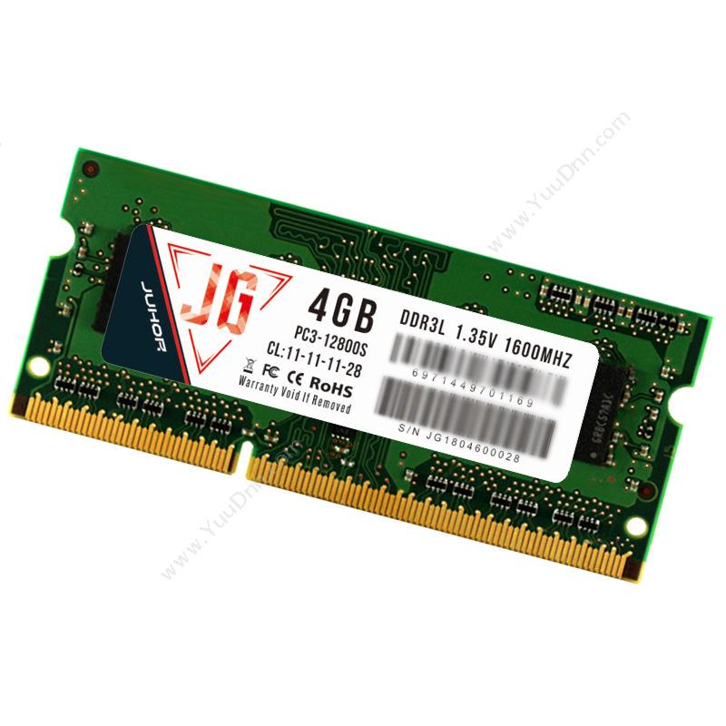 玖合 Juhor 精工系列 DDR3 PC 4G 1600L 内存