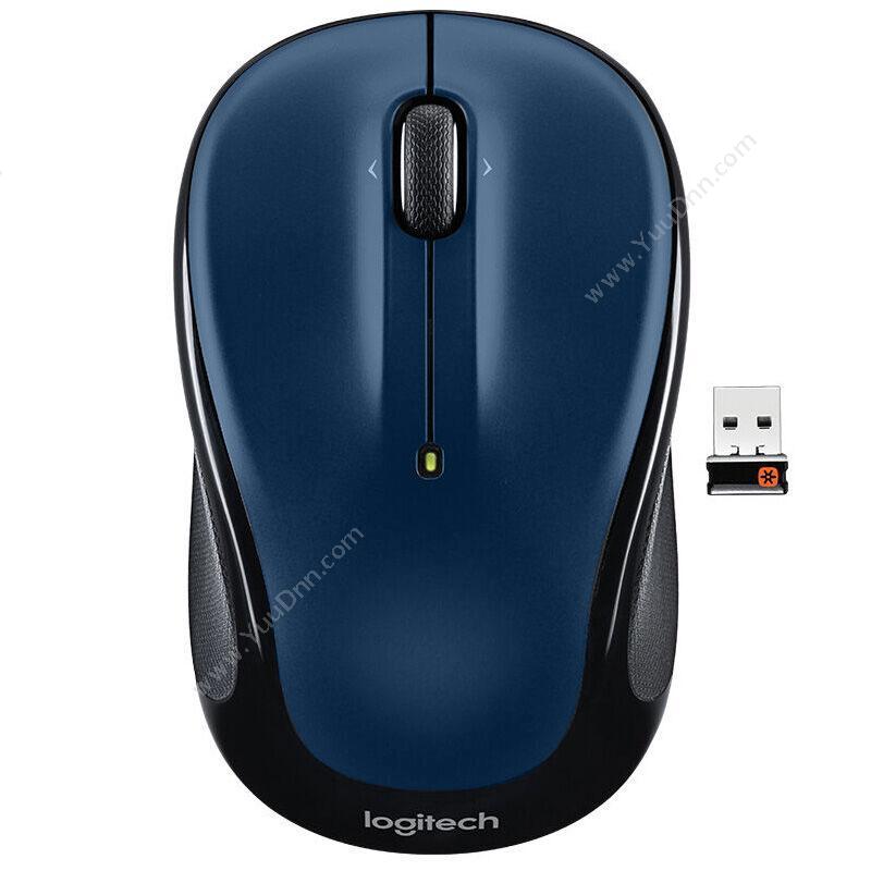 罗技 LogiM325（蓝）鼠标