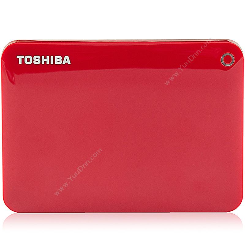 东芝 ToshibaCANVIO ADVANCE 2.5寸 3TB USB3（红）移动硬盘