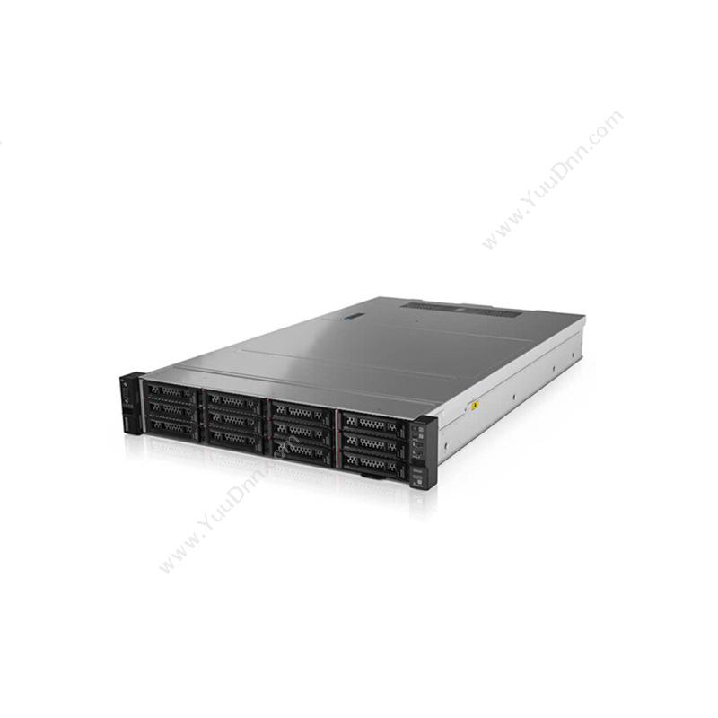 联想 Lenovo ThinkSystem SR550 机架服务器 1* 3104 1.6GHz 6C,   1*16GB DDR4, 12个DIMM,8x3.5