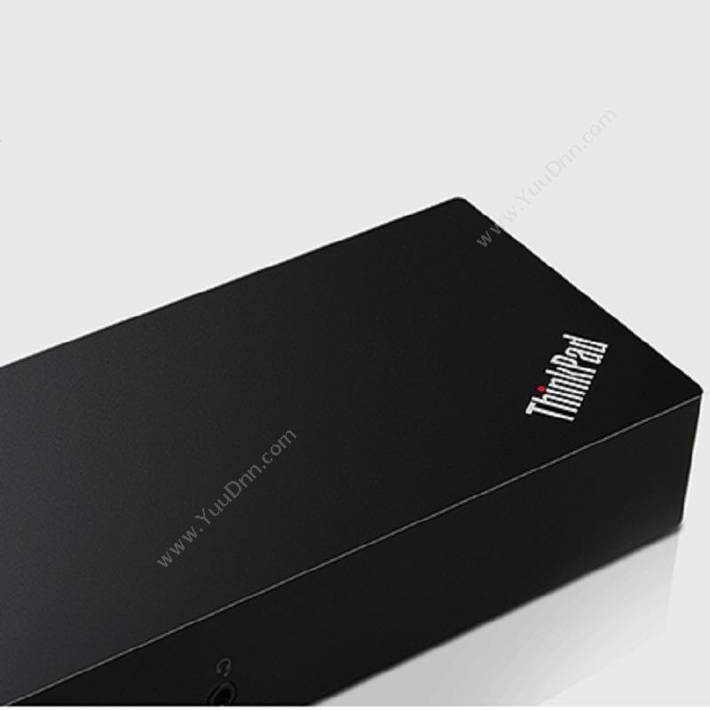 联想 Lenovo40A40090CN 扩展坞 （黑）  USB Type-C*1,USB3.0*3 USB 2.0*2 DP*2 VGA装机配件