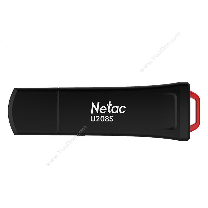 朗科 NetacU208S 闪存盘 8G 红(黑）U盘