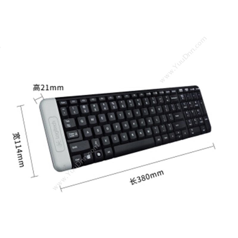 罗技 Logi K230（黑） 无线键盘