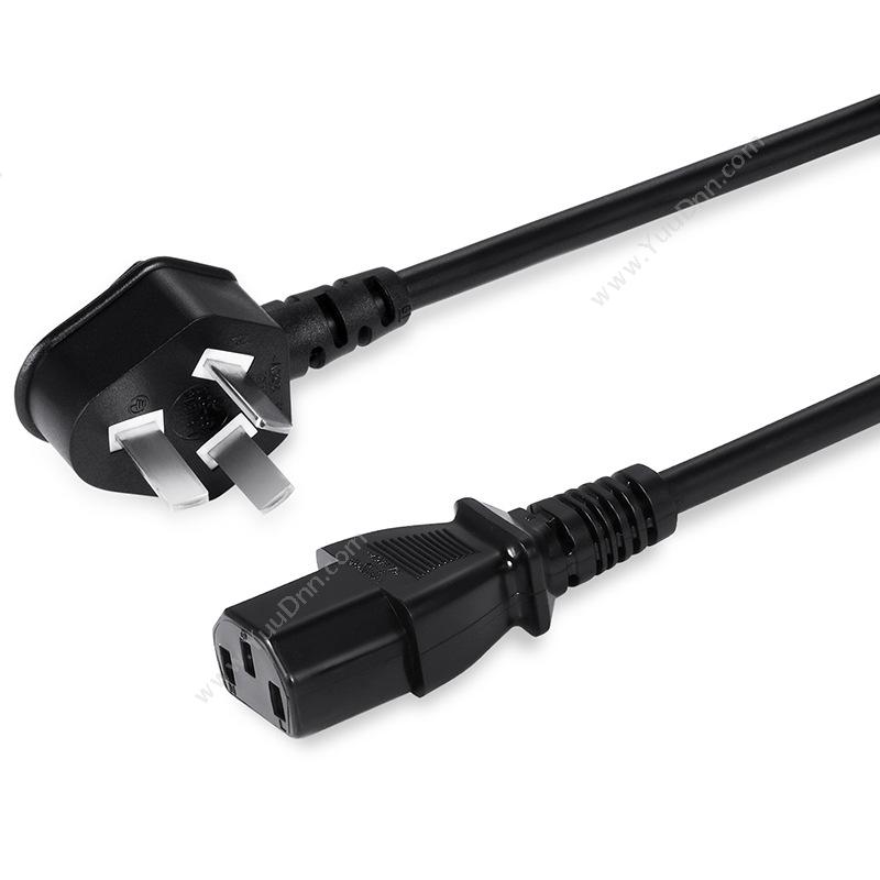 包尔星克 PowersyncMPCPRX0300 三插品字尾 3米 （黑）充电线