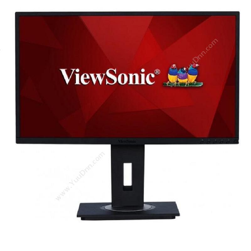 优派 ViewsonicVG2448 显示器 23.8英寸（黑）  IPS旋转升降液晶显示器