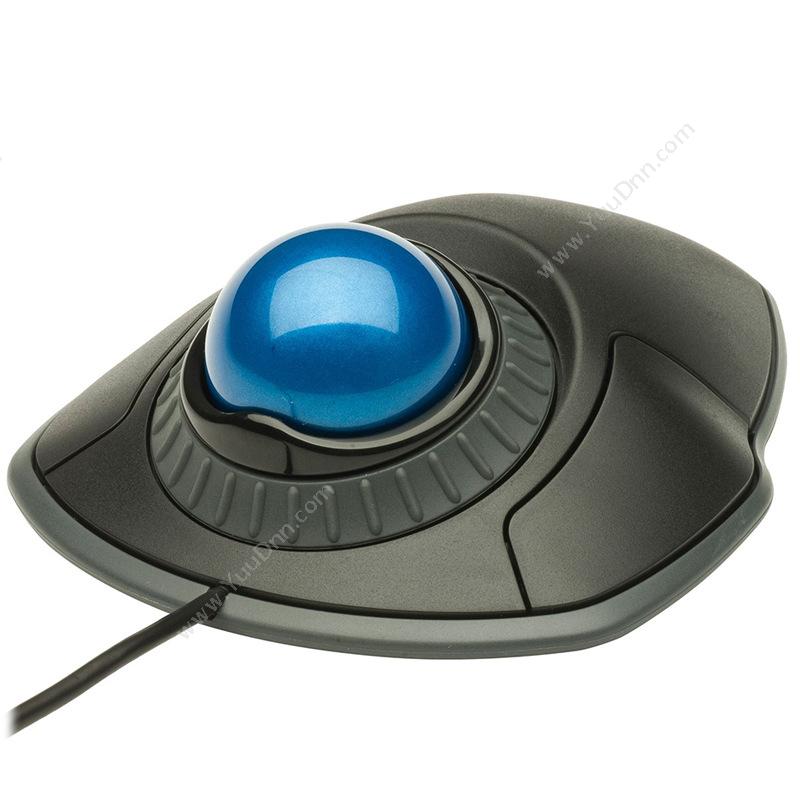 肯辛通 KensingtonK72337 带控制环光学轨迹球 USB接口 蓝(黑）鼠标