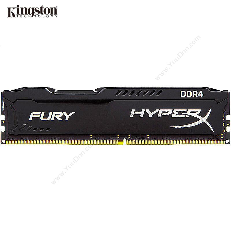 金士顿 Kingston骇客神条 Fury雷电系列 8GB DDR4 2666（黑）内存