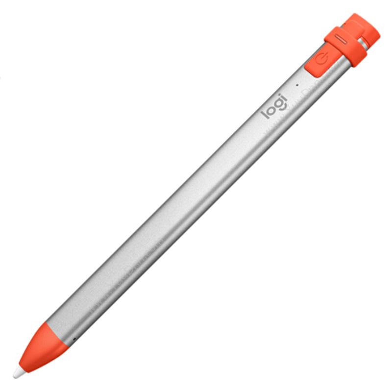 罗技 LogiiP10 数字笔 续航时间：7小时，工作方式：无线（灰）  适用于IPAD第六代 平板电脑 Apple Pencil技术平板电脑配件