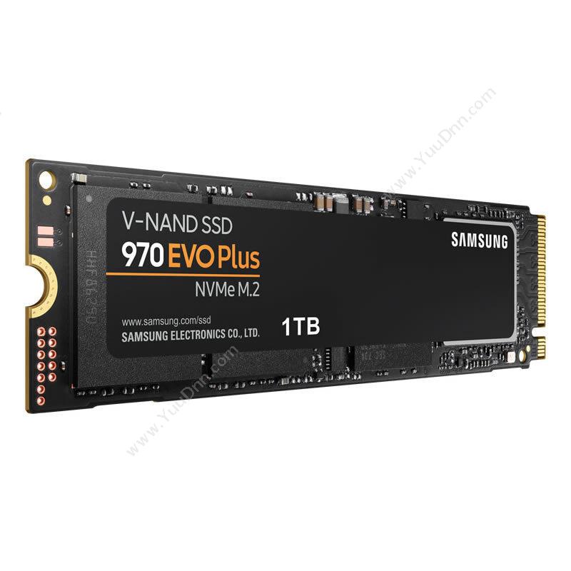 三星 Samsung MZ-V7S1T0BW SSD M.2接口(NVMe协议） 970 EVO Plus 1TB（黑） 固态硬盘