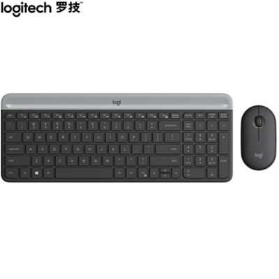 罗技 Logi MK470（黑）  优联连接 无线键鼠套装