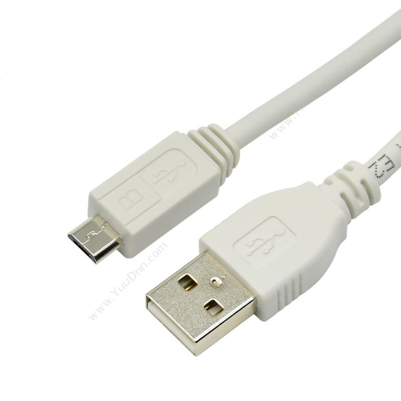 酷比客 L-CubicLCCPUSBAMCWH-0.5M USB线 转接线A-Micro  白色其它线材