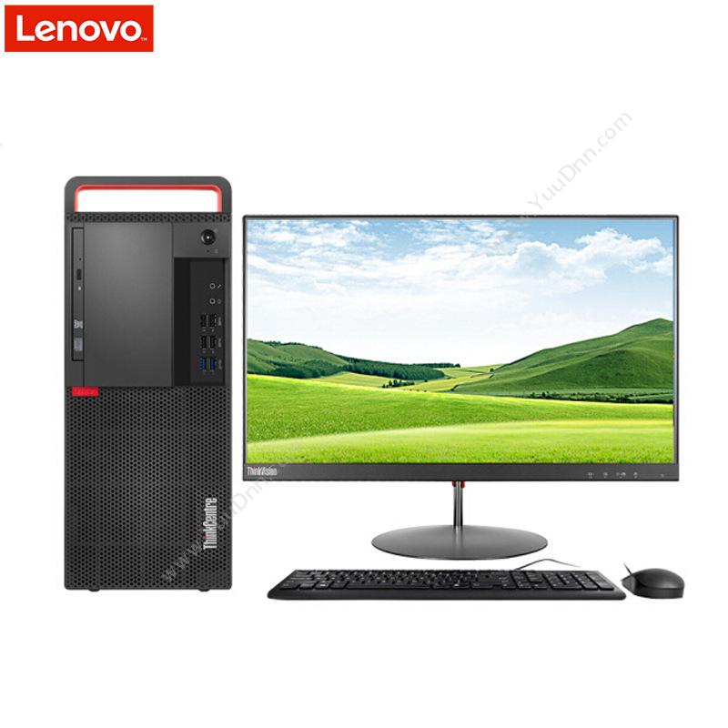 联想 LenovoM920T 23.8英寸 I5-85008G1T2G独显W10H3Y（黑）电脑套装