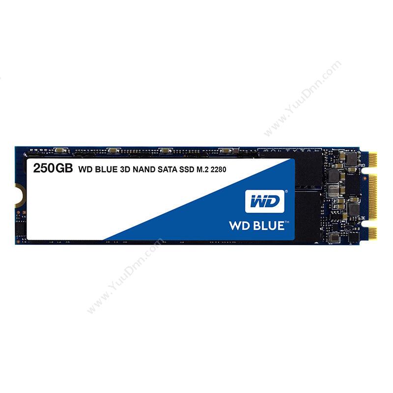 西部数据 WDWDS500G2B0B SSD M.2接口(SATA总线） Blue系列-3D 500GB 蓝（白）固态硬盘