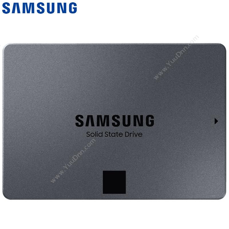 三星 SamsungMZ-76Q1T0BW SSD 2.5寸 SATA3.0接口 860 QVO 1TB（黑）固态硬盘