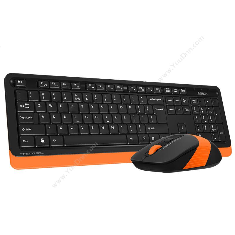 双飞燕 FG1010   活力（橙色） 无线键鼠套装