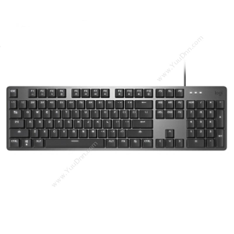 罗技 LogiK845 有线机械键盘 （黑）  背光机械键盘键盘