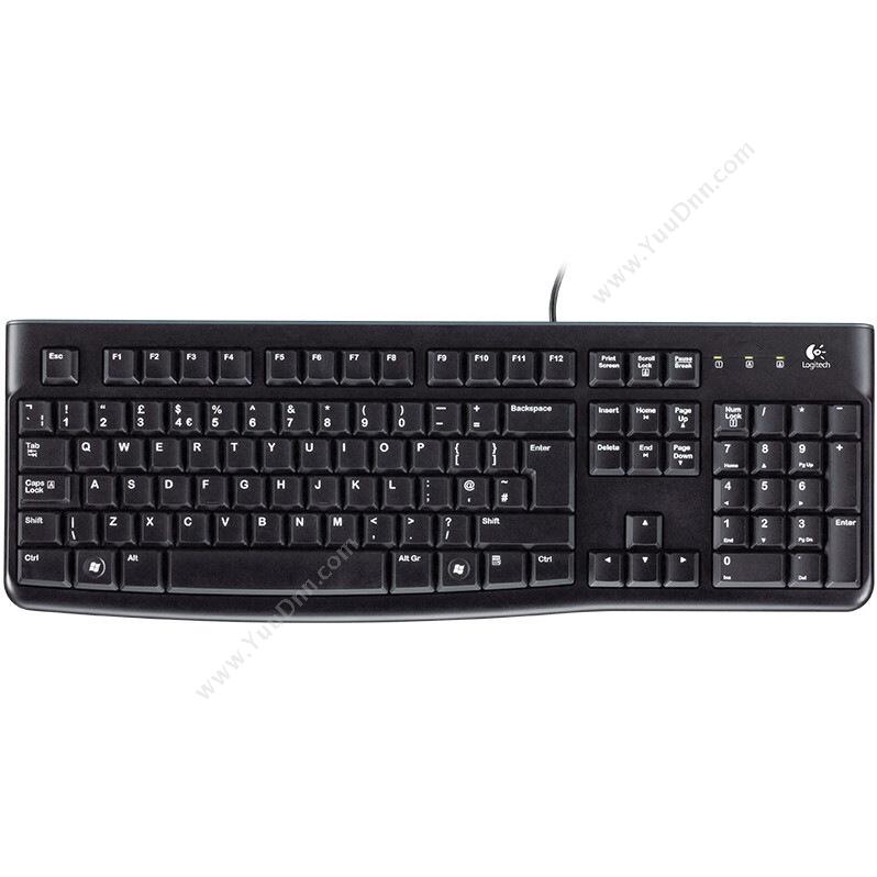 罗技 LogiFKBC87ML 键盘  碳(黑）键盘