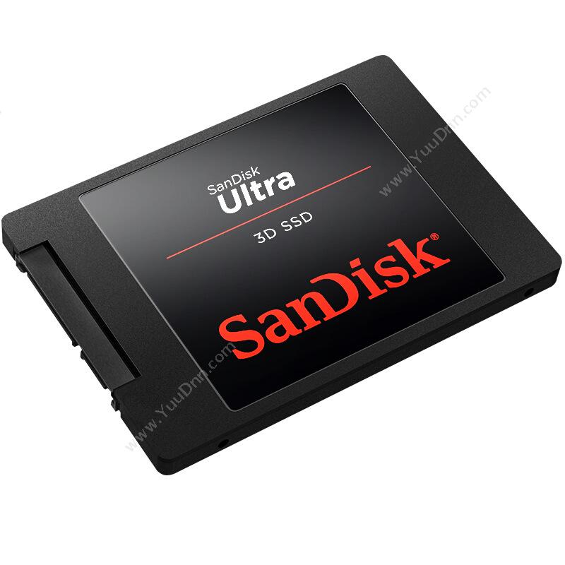 闪迪 SandiskSDSSDH3-2T00-Z25 SSD SATA3.0接口 高速系列-3D 2TB（黑）固态硬盘