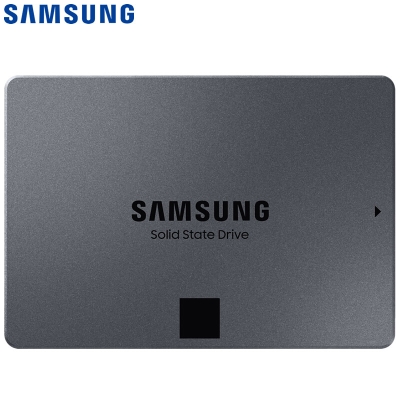 三星 Samsung MZ-76Q2T0BW SSD 2.5寸 SATA3.0接口 860 QVO 2TB（黑） 固态硬盘