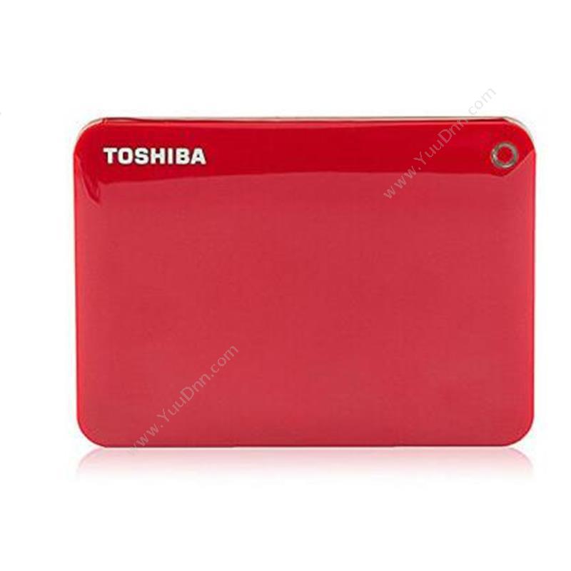 东芝 ToshibaV8 CANVIO（2TB 红）  2TB（红） 纸箱（红），2TB移动硬盘