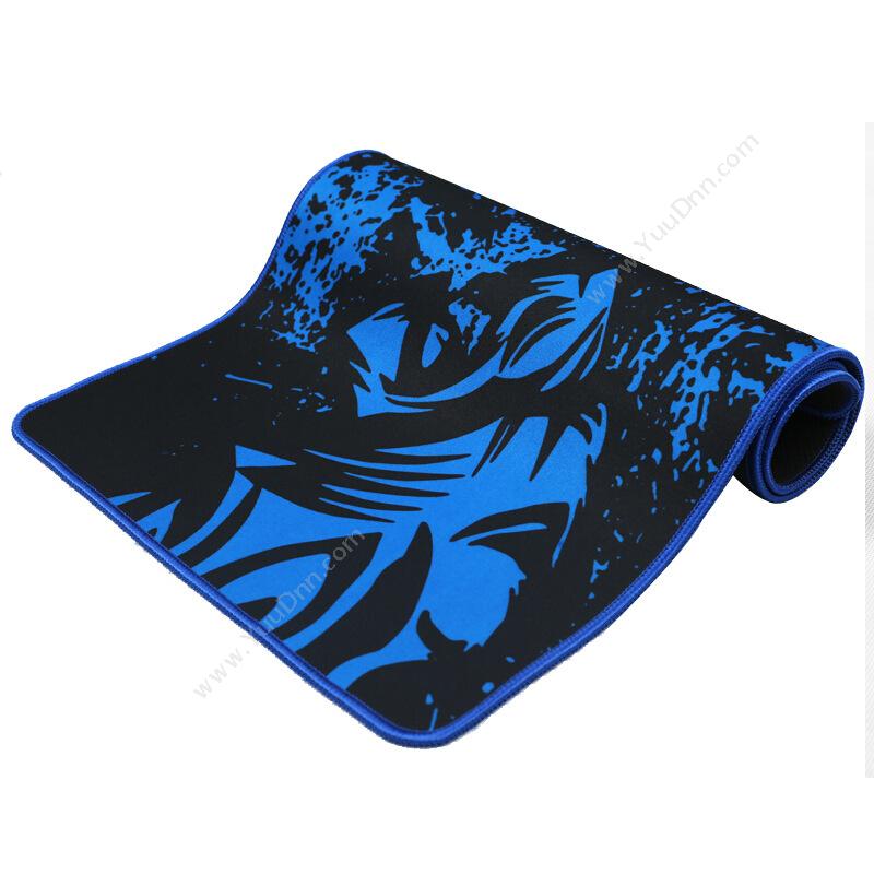 灵蛇 Lingshe P05 游戏  黑（蓝）  超大加厚办公 精密包边防滑可水洗 鼠标垫