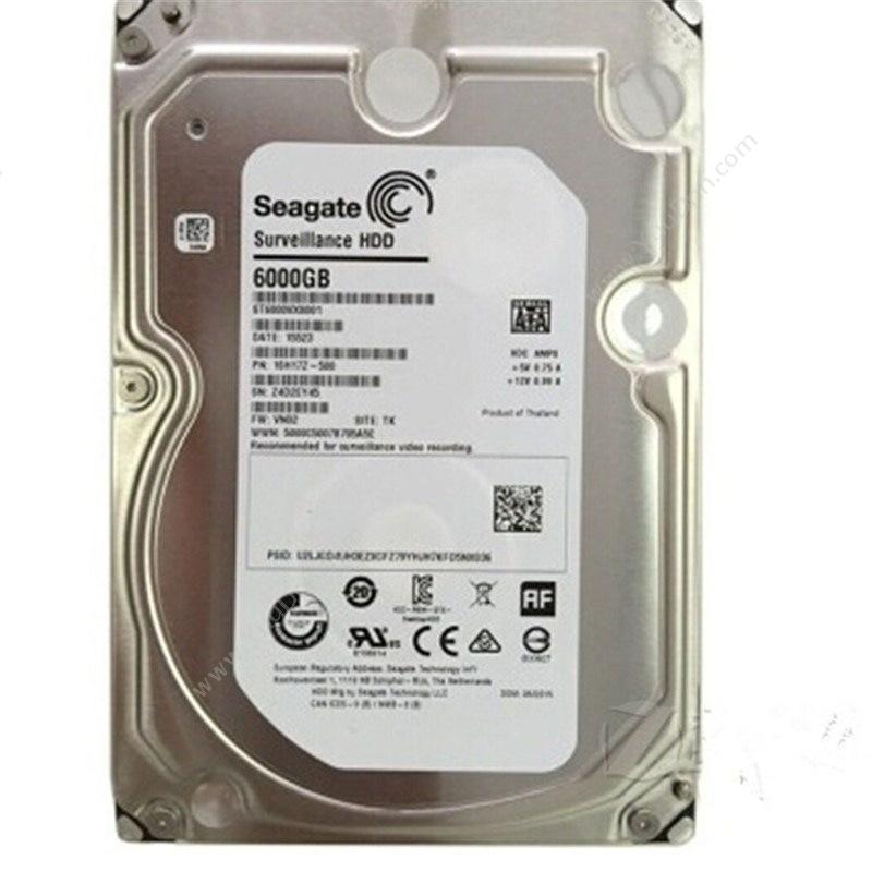 希捷 Seagate ST6000VX0003 监控硬盘 6T监控专用（黑） 硬盘单独包装 6T监控专用硬盘 硬盘