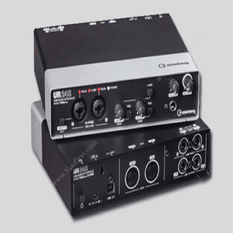 雅马哈 Yamaha 雅马哈 UR242 声卡 音频接口录音声卡 黑（白） 扩展配件