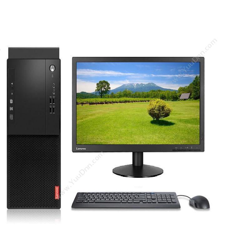 联想 Lenovo启天M410-D189 台式机 （黑）  i5-7200/4G/1T/集显/DVDRW/DOS/19.5电脑套装