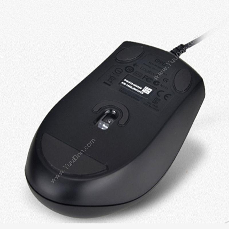 罗技 Logi G90ic 键盘鼠标套装 有线便携机械手感办公键鼠 有线键鼠套装