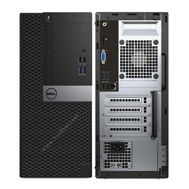 戴尔 Dell OptiPlex3050 Tower I5-7500/内存：8G/硬盘    ：128G固态+1TB/DVD刻录/集成显卡/19.5寸LED/DOS/3年保修（支持Win7）台式机20190919-27 电脑套装
