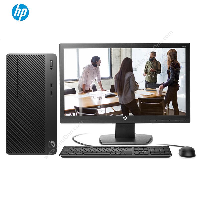 惠普 HP280 Pro G4 MT（黑）  i3-8100 4G 1TB DVDRW+19.5电脑套装