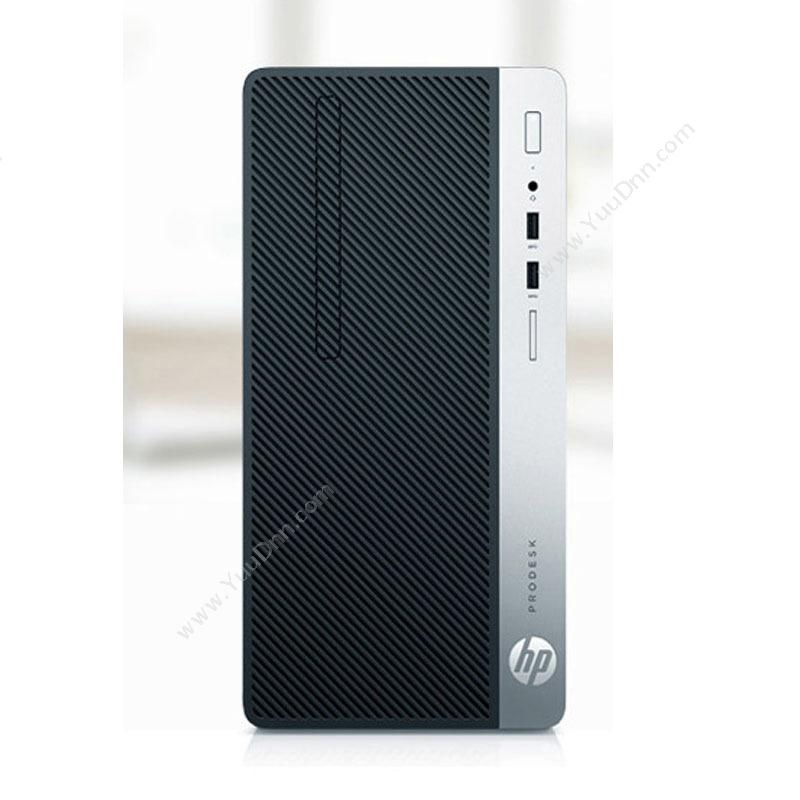 惠普 HP ProDesk 400 G5 MT 商用台式机 （黑）  酷睿八代i3-8100主机（4G+1TB+DVDRW+WIN10+21.5英寸显示器 电脑套装