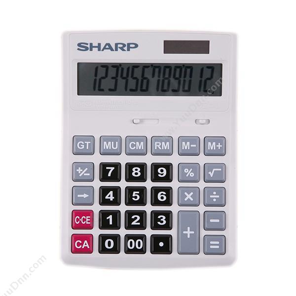 夏普 Sharp夏普 CH-D12   （白）常规计算器