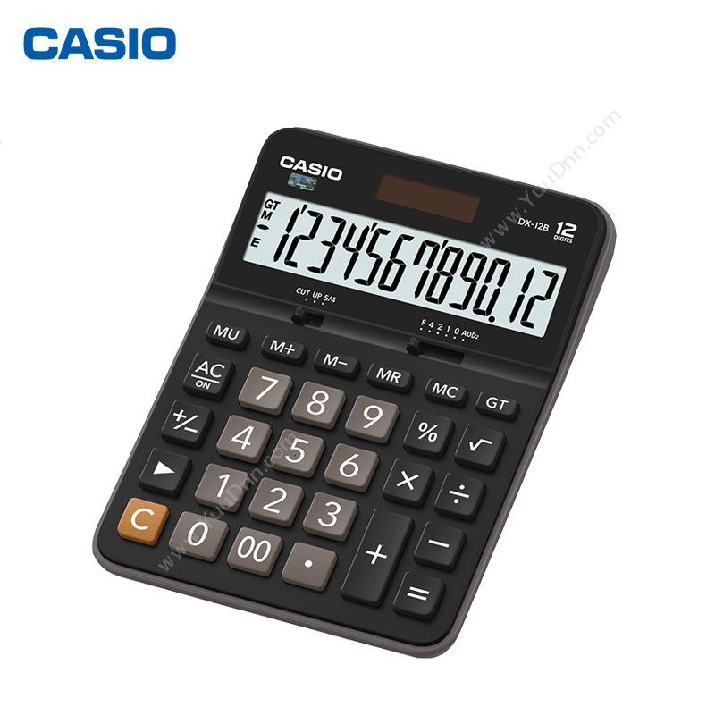卡西欧 Casio DX-12B   （黑） 常规计算器