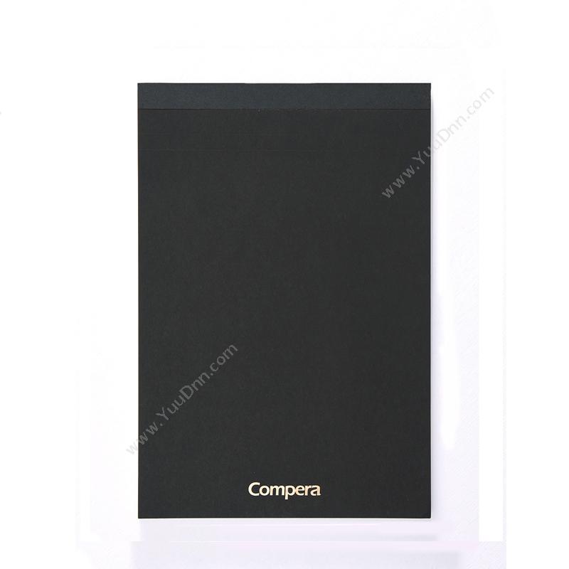 齐心 ComixC8206 Compera 商务拍纸本 A5 80张 （黑）拍纸本