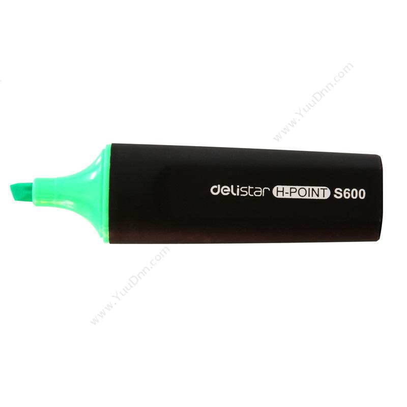 得力 Deli S600 标记醒目荧光笔 5mm 绿色 单头荧光笔
