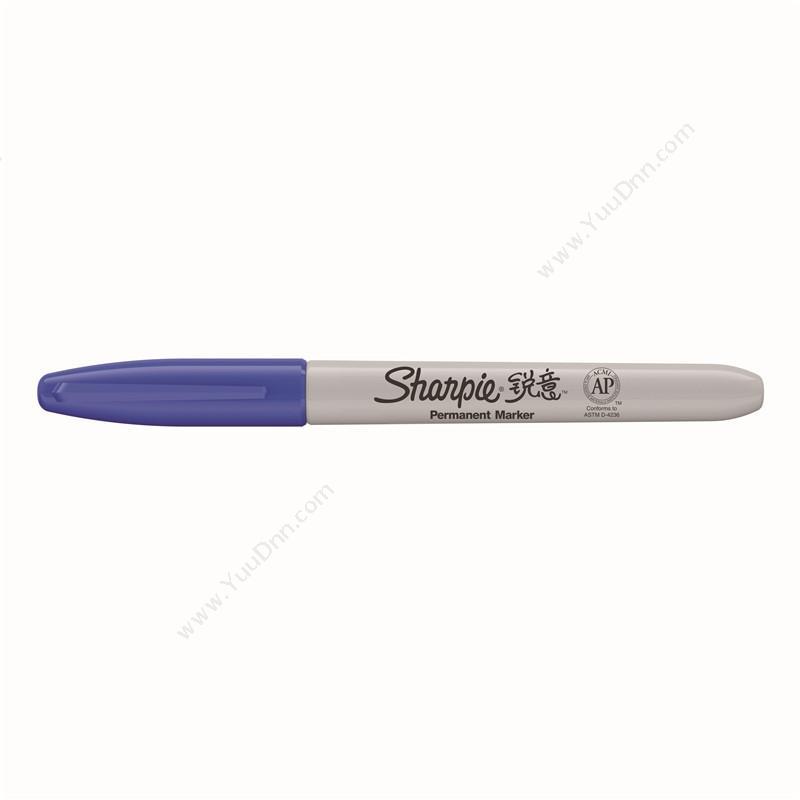 锐意 SharpieFine 防褪色马克笔 细 （蓝）单头记号笔