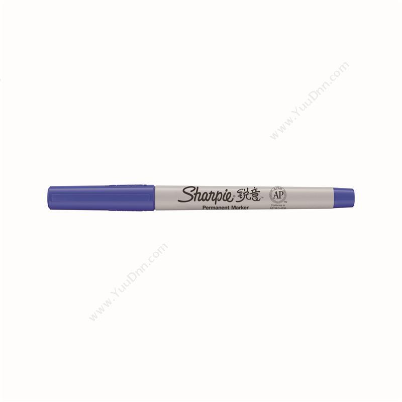 锐意 SharpieUltra Fine 防褪色马克笔 极细 （蓝）单头记号笔