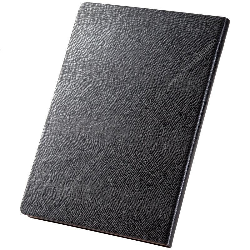齐心 Comix C5810 皮面笔记本 25K 114页 （黑） 平装