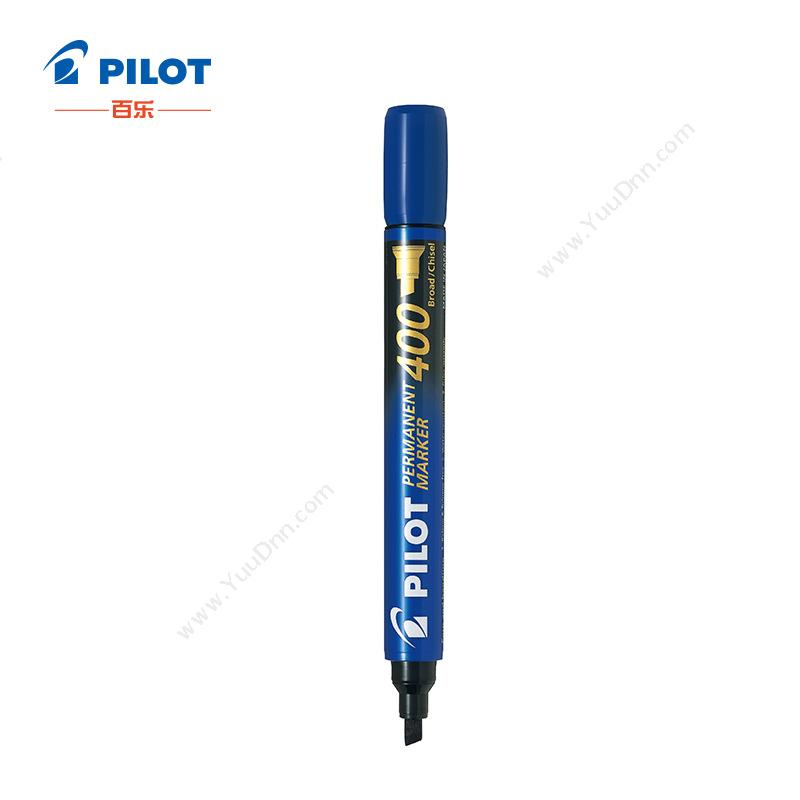 百乐 PilotSCA-400-L-CHN 油性箱头笔 B咀 （蓝）单头记号笔