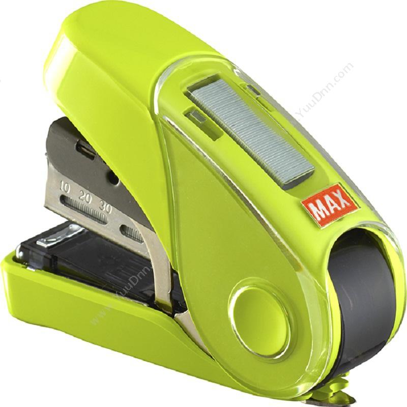美克司 MAXHD-10FL3K 省力 H66*W28*D83mm 绿色 5个/盒，20盒/箱桌面订书机