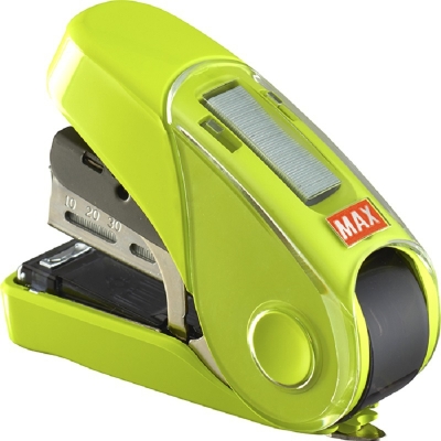 美克司 MAX HD-10FL3K 省力 H66*W28*D83mm 绿色 5个/盒，20盒/箱 桌面订书机