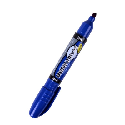 晨光文具 M&G MG2110 记号笔 粗3mm，细0.8mm （蓝） 单头记号笔