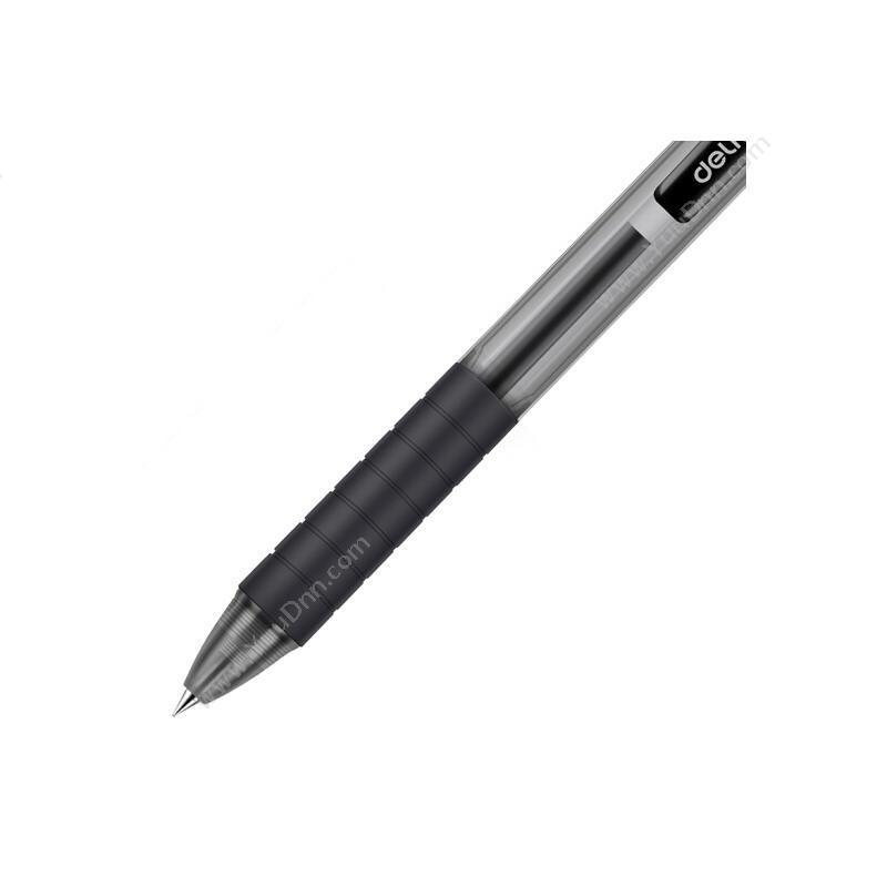 得力 DeliS06 中性笔 0.5mm （黑）插盖式中性笔