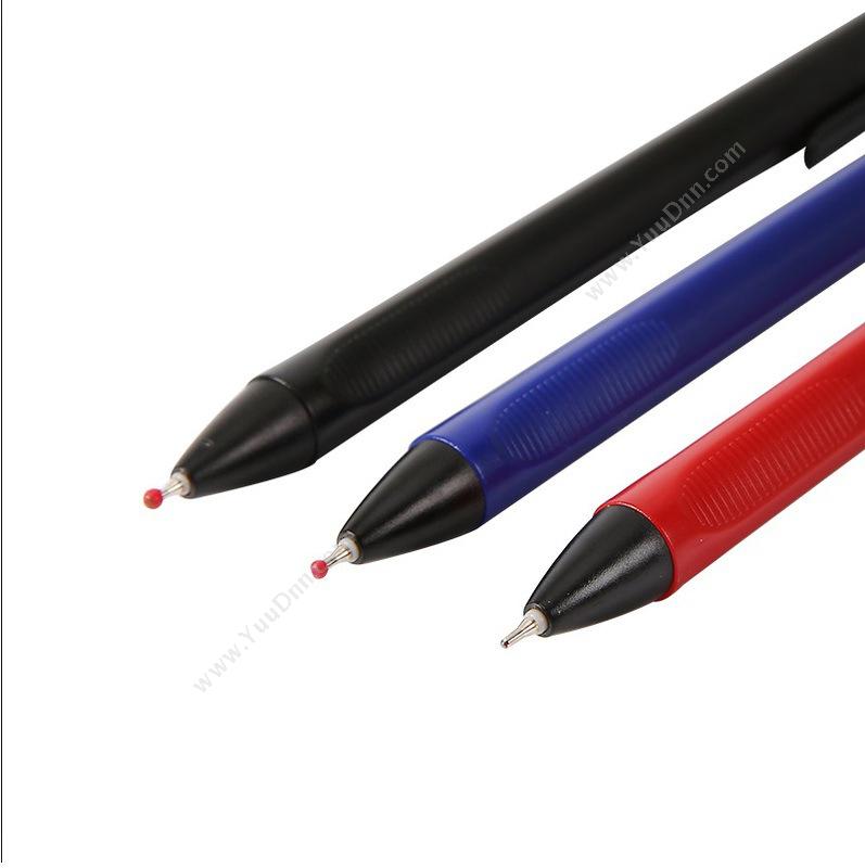 晨光文具 M&GA2 中油笔 10支装 （黑）/（红）/（蓝） 颜色可选 默认（黑）按压式中油笔